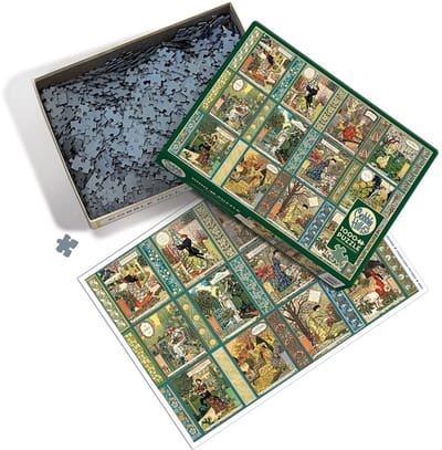 Puzzel 1000 stukjes Tuinbak - Perfecte Tuinkalender met Monsterposter
