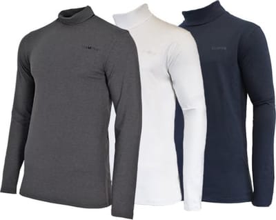 3-Pack Campri - Skipully - Wintersportpully - Heren - Charcoal-marl/White/Navy (267) - maat S