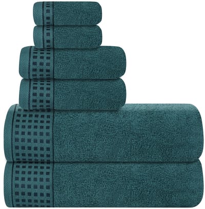 Unyqoos® Zachte Luxe Katoenen Handdoekenset voor Comfortabele Badervaring
