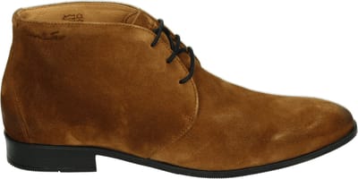 Van Lier - 2454111 RIVA - Nette herenschoenenBusiness half-hoog - Kleur: Cognac - Maat: 40