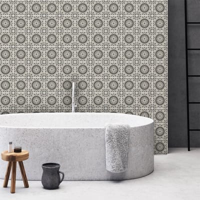 Zelfklevende tegelmuurstickers voor keuken en badkamer - 60 Azulejos Evangela tegelstickers - 60 stickers 10x10cm