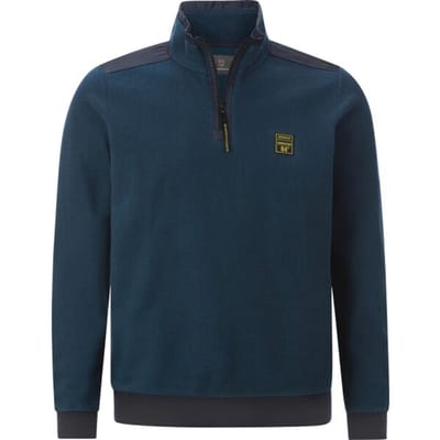Jan Vanderstorm herren Sweatshirt - 52/54 - petrol - Plus Size