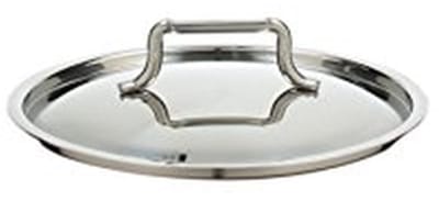 Deksel Roestvrij Staal - Pan Deksel - Koken en Bakken - Vaatwasmachinebestendig - 16 cm - Zilver