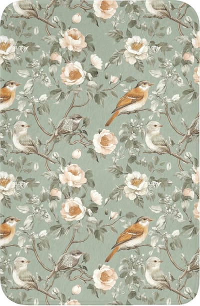 WC mat 40x60 cm - Antislip - Roze - Vogels - Kleurrijk - Toiletmat - Vloermat - Douchemat - Toilet tapijt - Toiletmatten