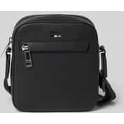 Crossbodytas met labeldetail, model 'Ray'
