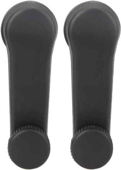 Auto Raam Crank Handgrepen Set voor MK3 MK4 - 1997-2010, Zwart - 2 Stuks
