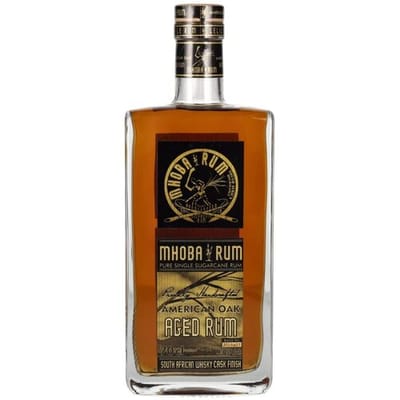 Mhoba Rum American Oak AGED Rum 43% Vol. 0,7l