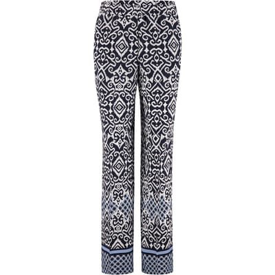 Atelier Gardeur Franca Marine Size: 38 | Straight Pants Outlet | Dames | Blauw