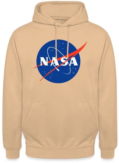 NASA klassiek logo Hoodie Unisex