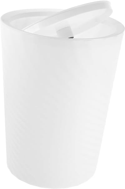 Mini Prullenbak Deksel - Afvalemmer Vuilnisbak - Hygiënisch Afval Beheren - Zachte Sluiting Deksel - 10 Liter - Zoals Getoond
