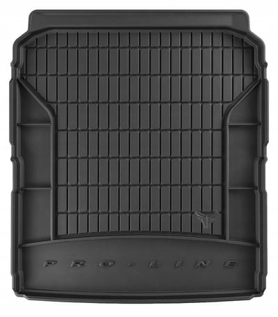 Rubber Kofferbakmat met Organizer Functie – Geschikt voor SKODA Superb III Combi 2015-2023 – Standaard Lage Laadvloer – TPE Rubber – Hoge Rand 5 cm