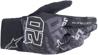 Alpinestars FQ20 Reef Zwart Teergrijs - Handschoen