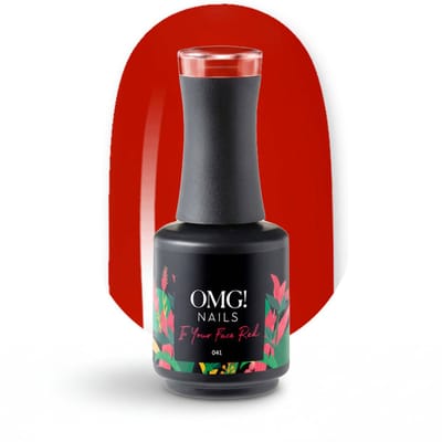 Limea Gellak 041 In Your Face Red 15ml - Gel nagellak - Rode Gel lak - OMG nails - Rood