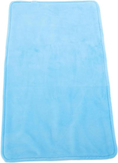 Elektrische Verwarmingsdeken - Verwarmingskussen Opladen - Warm Blijven - Zachte Katoen - 50x30cm - Blauw