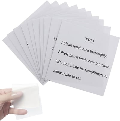 Zelfklevende Waterdichte Reparatiepleisters voor Opblaasbare Producten – 10 Stuks (7 cm x 7 cm)
