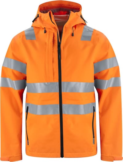 ProJob 6450 SIGNALISATIEREGENJAS EN ISO 20471 KLASSE 3 646450 - Oranje/Zwart - XS