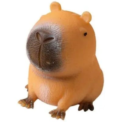 Cartoon Capybara Squishy Stressverlichtende Speeltjes Knijp Ontspan Fidget Vent Speeltjes Kapibala Stressbal Nieuwigheid Feestcadeau Bureau Decoratie