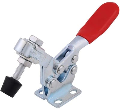 Dailygoody - Toggle Clamp - Heavy Duty - Quick Release Hand Tool - Zilver - 5pcs Set - 227kg Houdkracht - Ideaal voor Werkbankmontage - Krachtige Klem