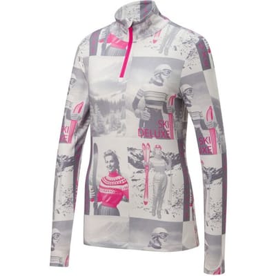 CRIVIT Dames skipully Glamour (Wit/lichtroze, XS (32/34))