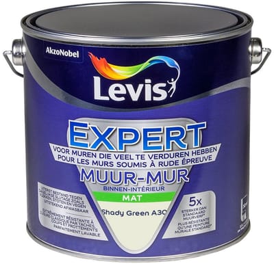 Levis - Expert Muur Binnen Mix - Shady Green A30 - Mengverf - 2,5 L