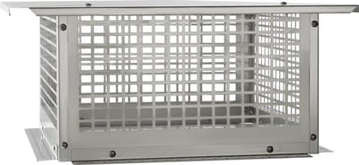 Schoorsteenkap RVS 304 Schoorsteenkap 416x416x250mm Schoorsteenkap Vogelbescherming Regenkap Schoorsteenkap 2 Installatiemethode Schoorsteenkap compatibel met verschillende schoorsteentypes