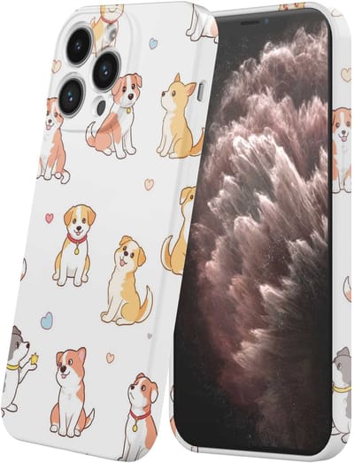 Smartphonica Telefoonhoesje Geschikt voor iPhone 11 Pro Max met Honden Opdruk - Flexibel Softcase TPU - Backcover Case Dogs Design geschikt voor iPhone 11 Pro Max