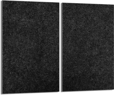 TMK ArtDeko 2x30 Serie - Glas Snijplank - 2x30x52 - Beschermend voor Alle Kookplaten