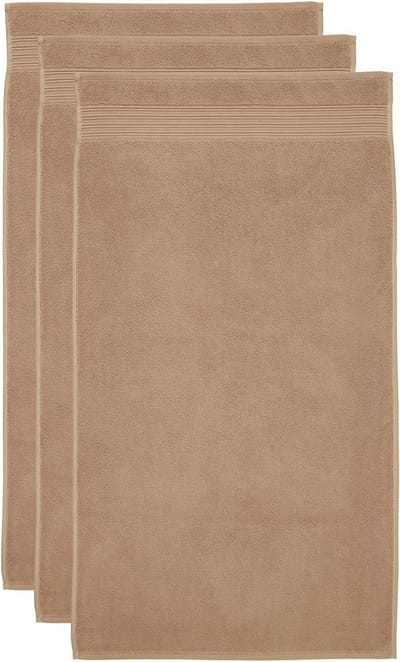 Beddinghouse Care Cotton - Handdoek - 60x100 cm - Set van 3 - Goud