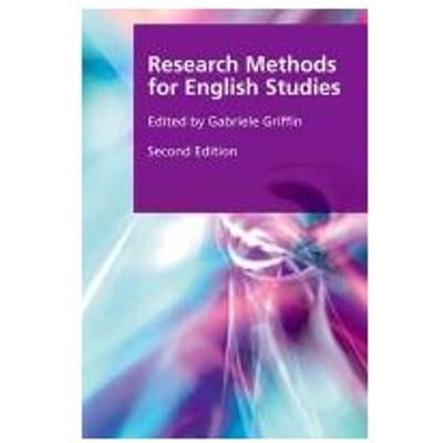 Research Methods For English Studies - Gabriele Griffin