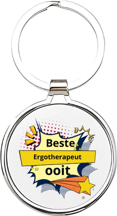 Akyol - de beste ergotherapeut ooit Sleutelhanger - Psycholoog - de beste ergotherapeut - ergotherapeut - therapeut - ergotherapie - therapie - psychiater - psycholoog - therapie - therapeut - hulpbieder - psychologe - 4 x 7,5 CM