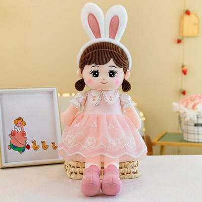 50-110cm Schattig Nasha Engel Meisje Pluche Speelgoed Lief Gevuld Anime Figuur Pop Draagt Mooie Jurk Zacht Speelgoed Voor Meisjes Leuke Cadeaus about 50cm