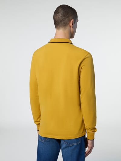 North Sails Polo Shirt Lange mouwen met kraagprint