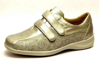Waldläufer Dames Klittenbandschoen Orthotritt M54302-218-230 - Millu-S wijdte M - Maat 6½