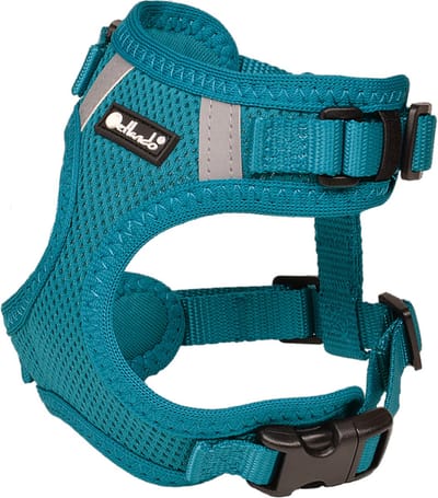 Petlando Hondenharnas Mesh Vest Petrol - Hondentuig - M 32-37/41-53 Cm