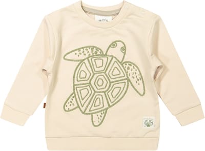 Frogs and Dogs - Turtle Sweat Shirt | Beige - Katoen - Maat 50/56