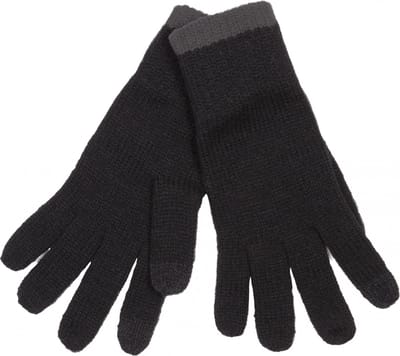 Handschoenen Unisex L/XL K-up Black / Dark Grey 100% Acryl