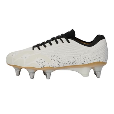 Canterbury Unisex Adult Stampede Groundbreak Elite Soft Ground Rugby Laarzen (Wit)