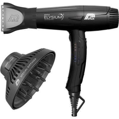 Parlux Föhn Elysium & Magic Sense Diffuser Black