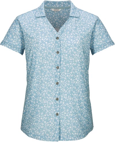 Killtec Kos 86 Women Woven Shirt - Outdoorblouse - Dames - Light Ocean - Maat 44