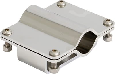 Seanox Roestvrij Staal Railbevestigingsadapter 22-35 Mm Zilver