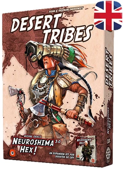 Asmodee Neuroshima HEX 3.0: Desert Tribes Bordspel
