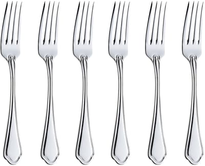 Bonna Tafelvork - Alba - RVS - 20.8 cm - set van 6