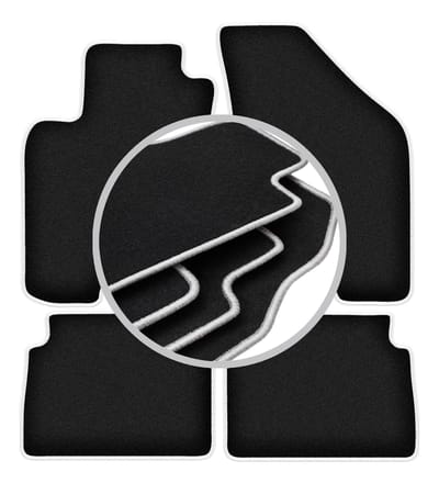 CARLUX-SILVER automatten voor: Daewoo Leganza sedan (1997-2004)