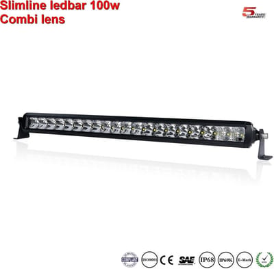 Extreme Slimline single-row ledbar 20inch 100w 9.900 lumen