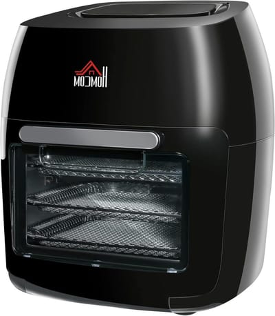Heteluchtfriteuse Oven - Airfryer XXL - Gezond Koken - 360° Luchtcirculatie - 11 Liter - Zwart