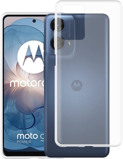 Cazy hoesje geschikt voor Motorola Moto G04 / G04s / G24 / G24 Power Hoesje Siliconen - Flexibele Case - Transparant