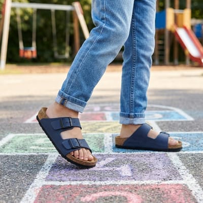 Birkenstock Birkenstock Arizona navy Birko-Flor Nubuck