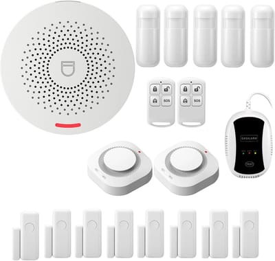Wifi Alarmsysteem - Beveiligingssysteem Kit - Huis Beveiligen - Draadloze Detectie - 1 Eenheid - Wit