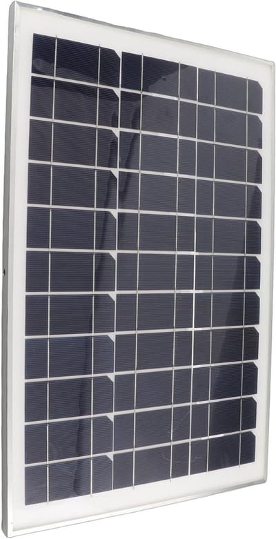 Zonnepaneelkit - Draagbare Charger - Buiten Opladen - Monokristallijn Hoge Efficiëntie - 100W - Zwart