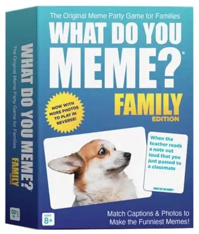 Vedes familiespel kaartspel What Do You Meme? Family Edition - grappig gezelschapsspel.